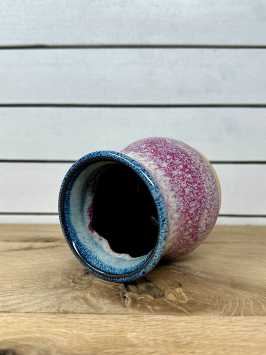 Bud Vase- Strawberry Shortcake with Black Liner image 1