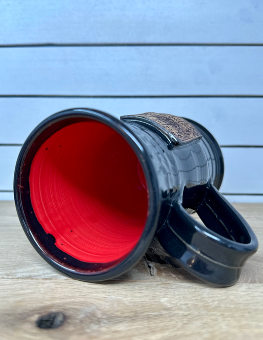 Ceramic Mug with Fresh Cut Flowers Logo image 1