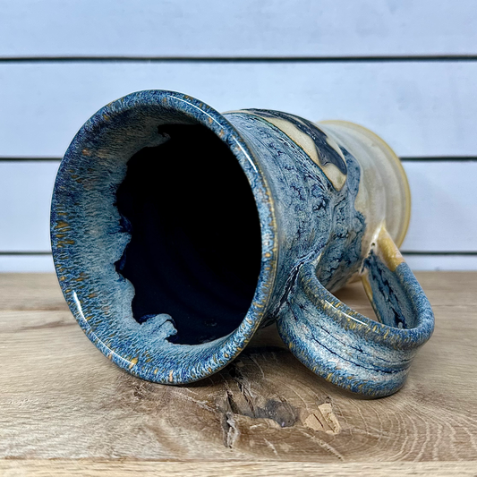 Trout Logo Mug in Blue Surf image 1