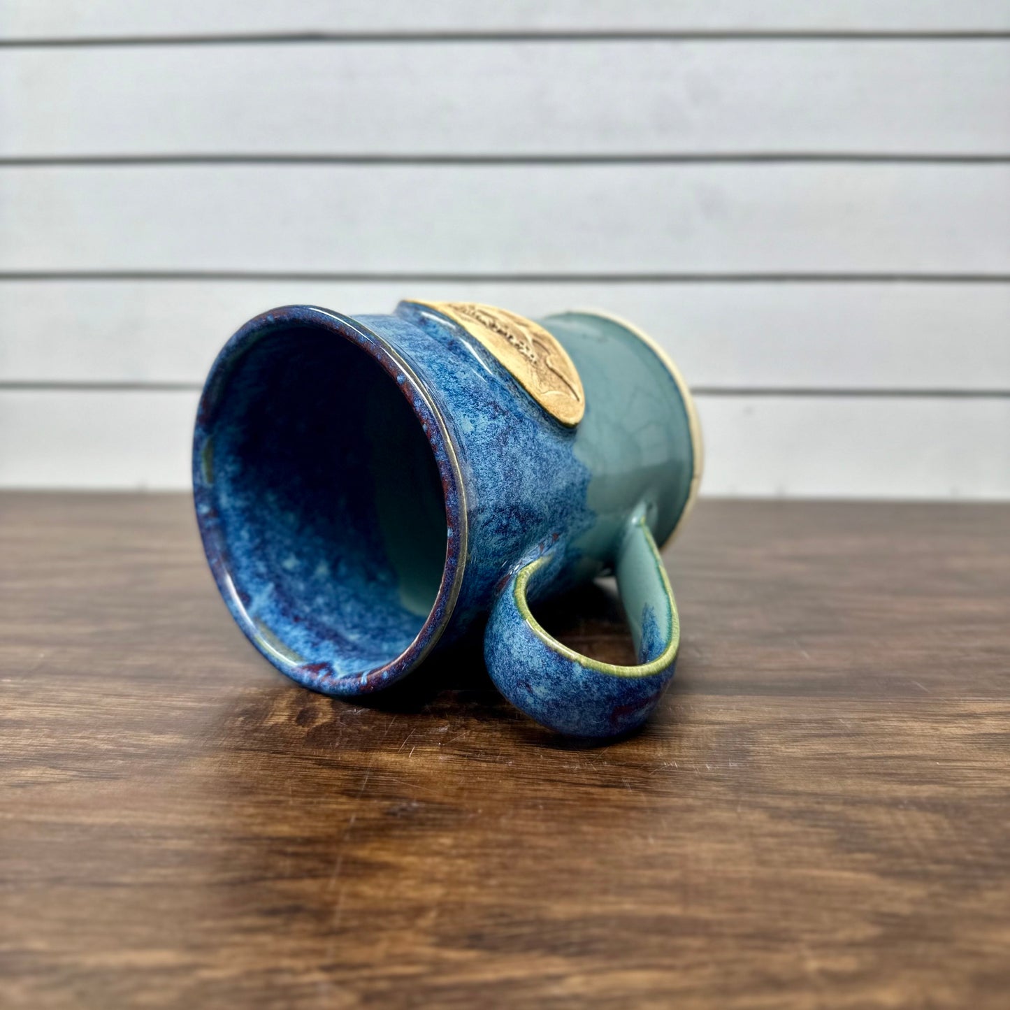 Ceramic Mug with Trout Logo - Red Sea image 2
