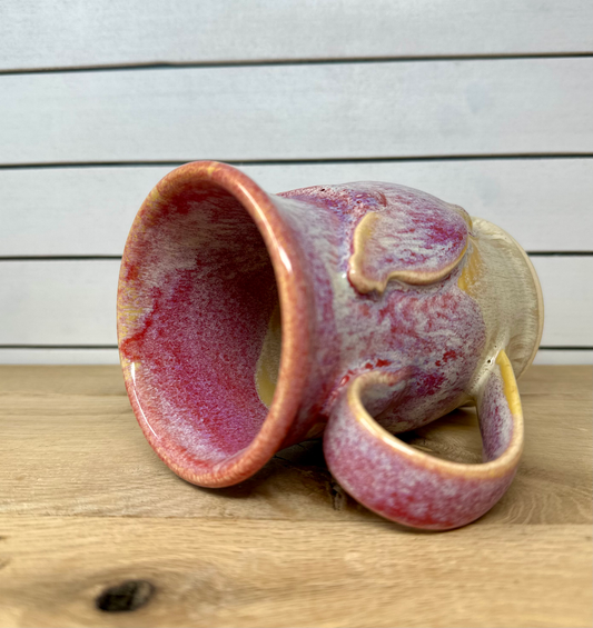 Ceramic Mug with Chicken Logo - Strawberry Shortcake image 1