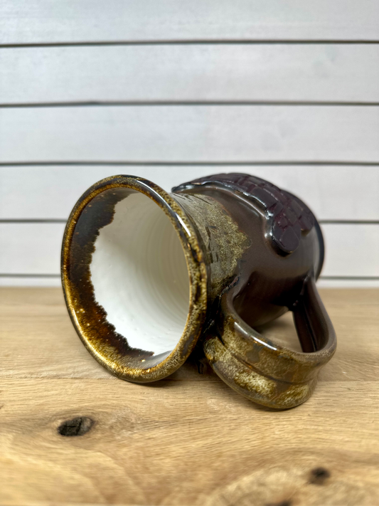 Textured Dog Bone Logo Mug image 1