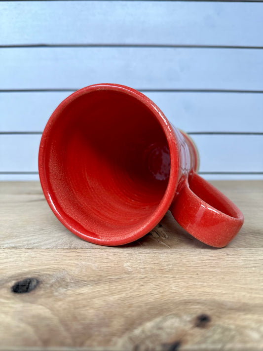 Ceramic Mug - Bright Red image 1