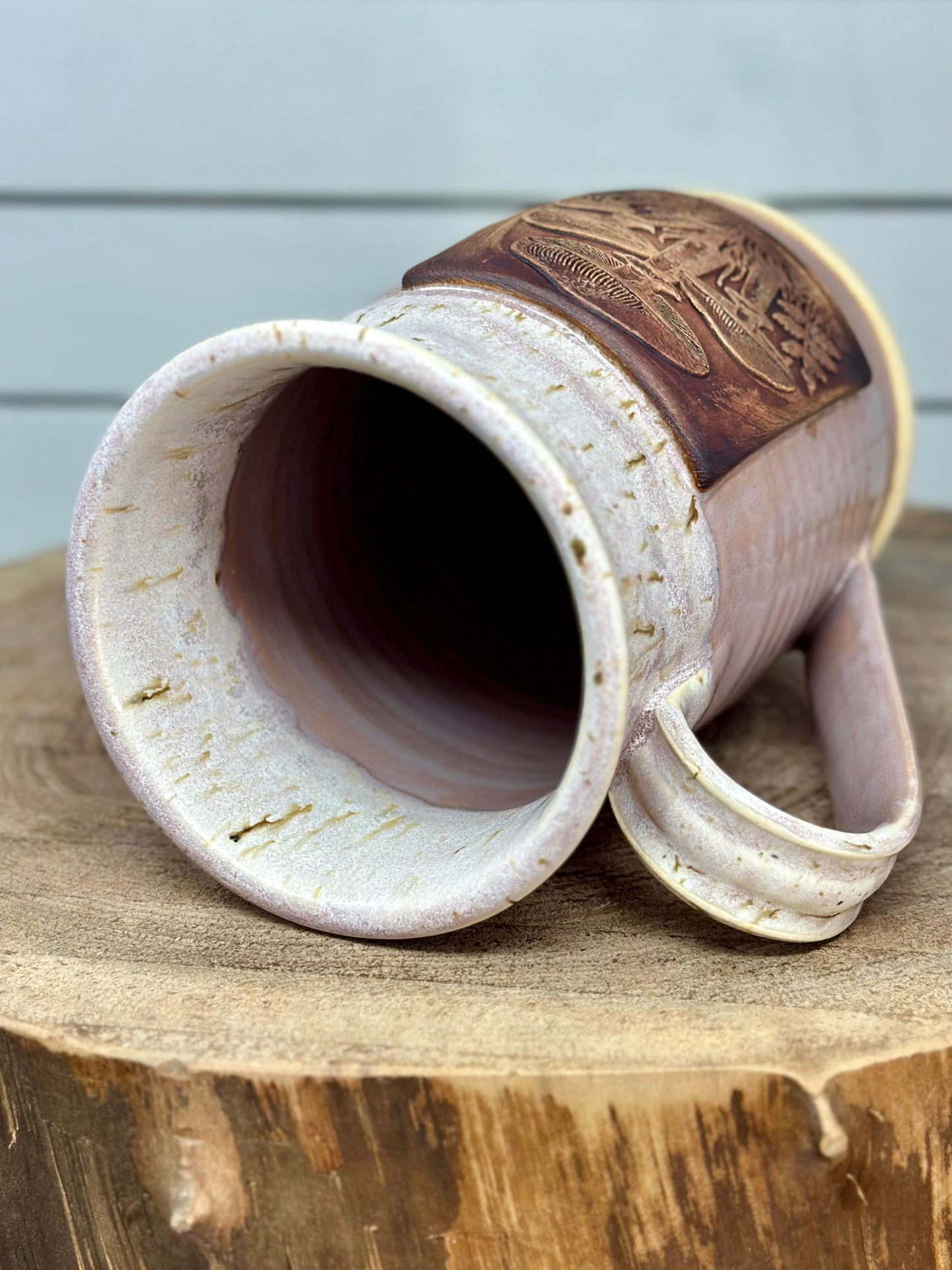 Ceramic Mushrooms Logo Mug