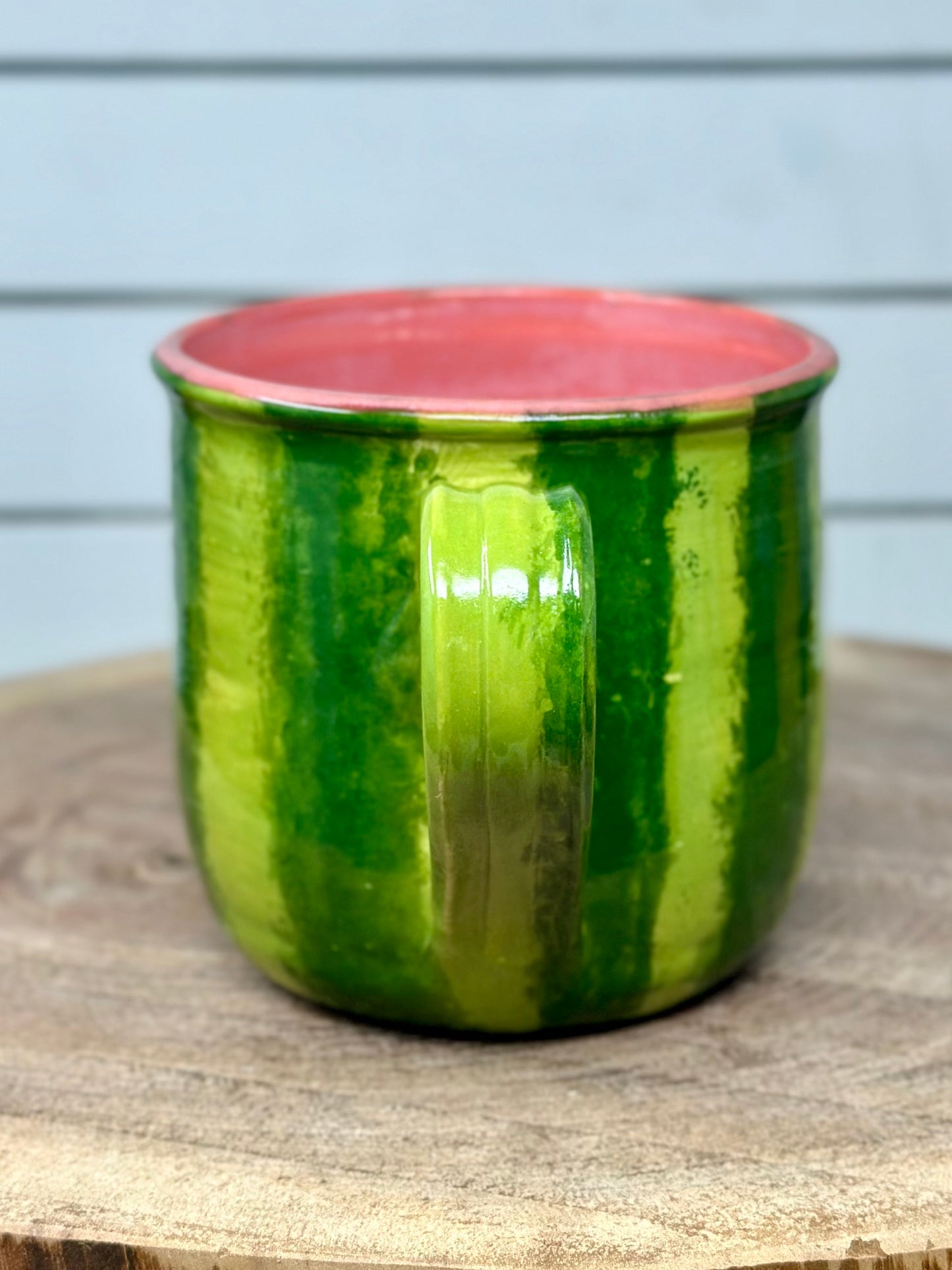 Hand Painted Watermelon Mug