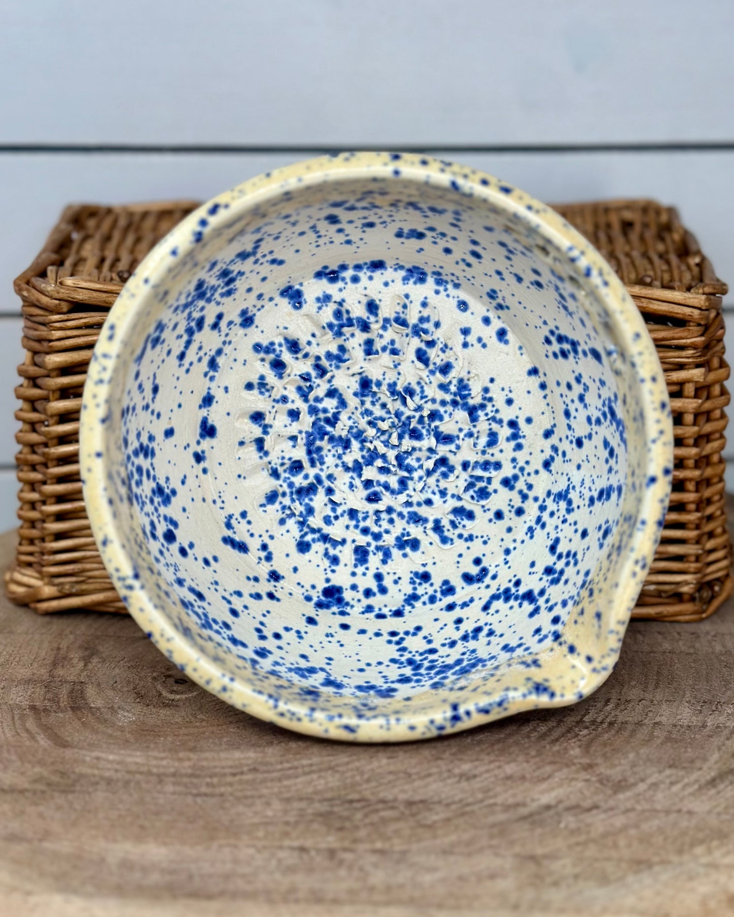 Garlic Grater/Herb Stripper Bowl