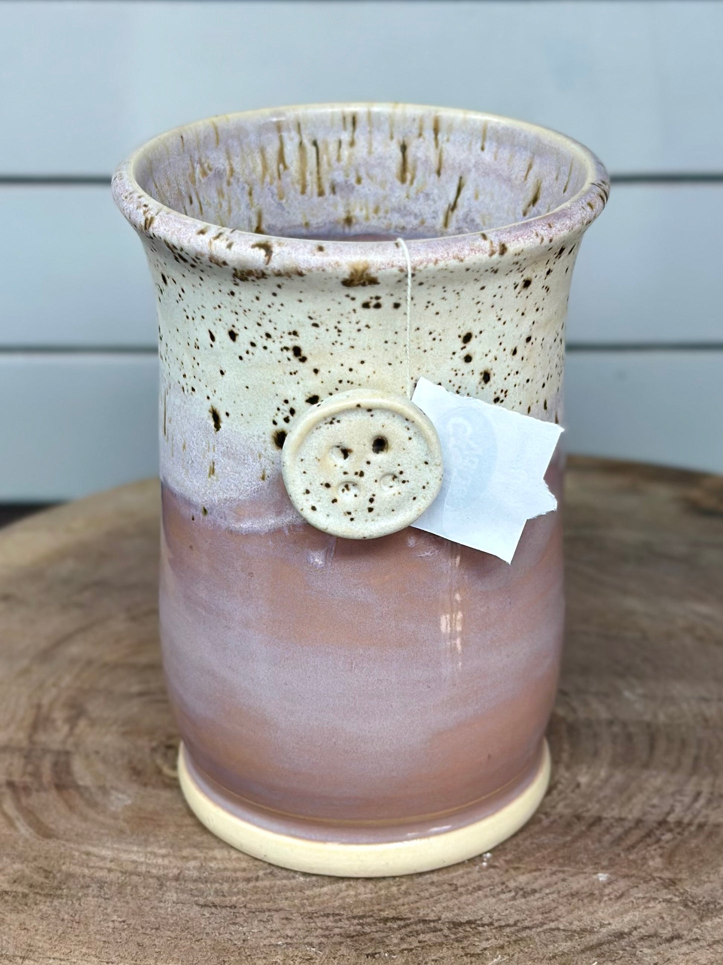 Ceramic Button Tea Mug