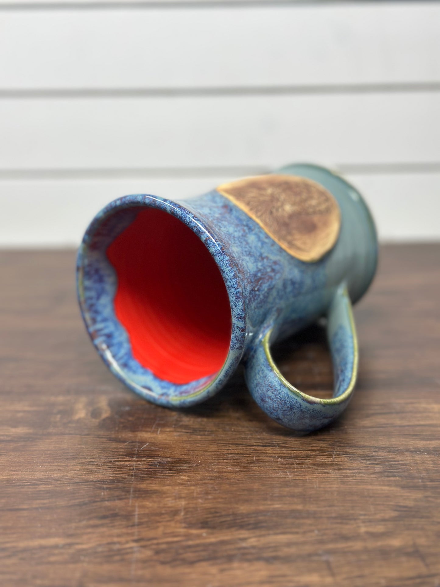 Pineapple Logo Mug - Red Sea Glaze