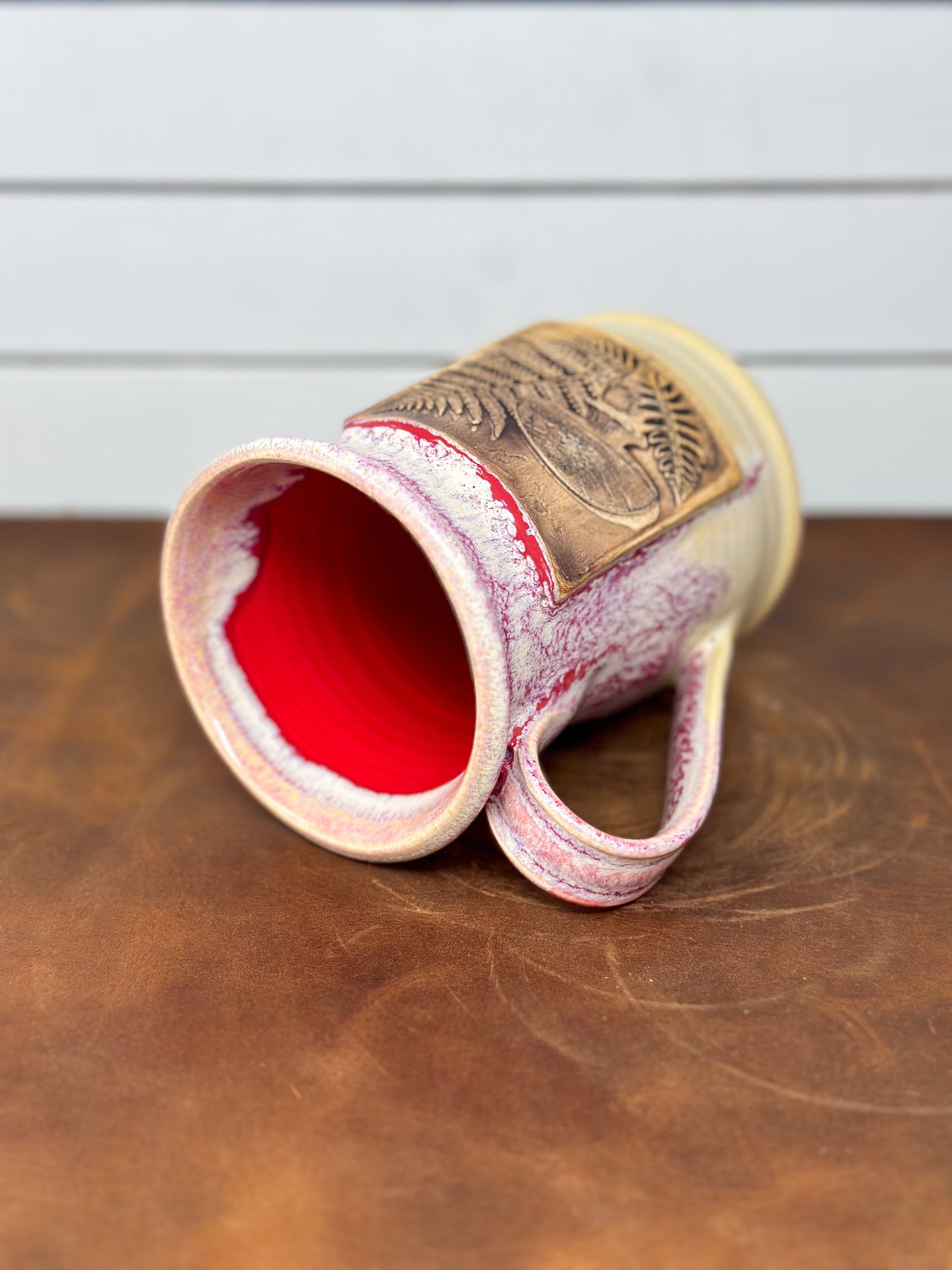 Mushroom & Fern Medallion Mug