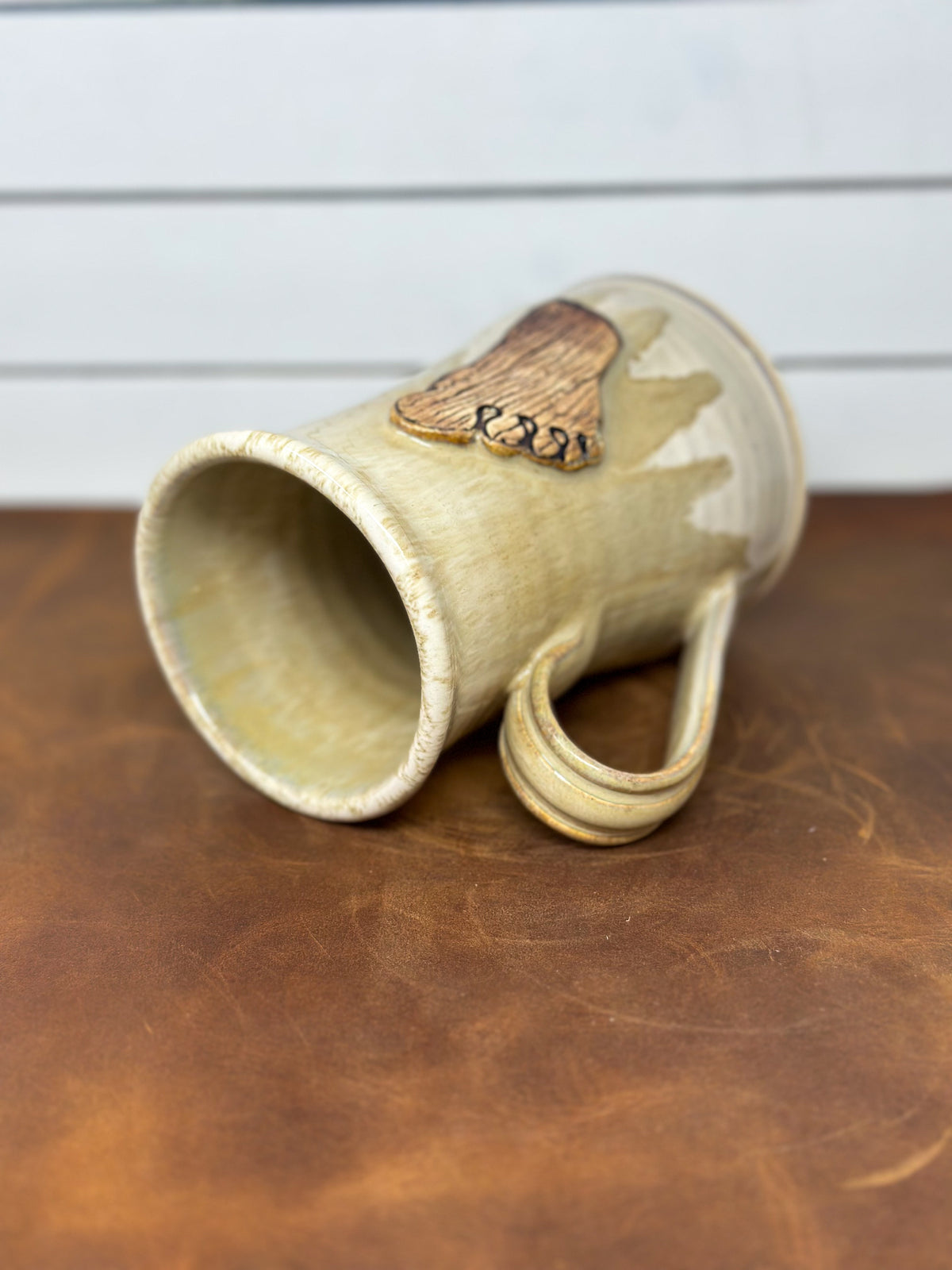 Bigfoot Footprint Medallion Mug