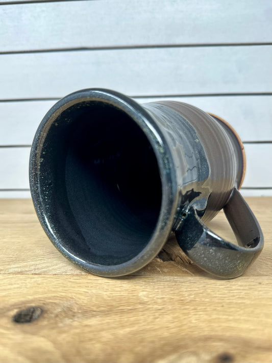 Ceramic Mug in Oil Spot
