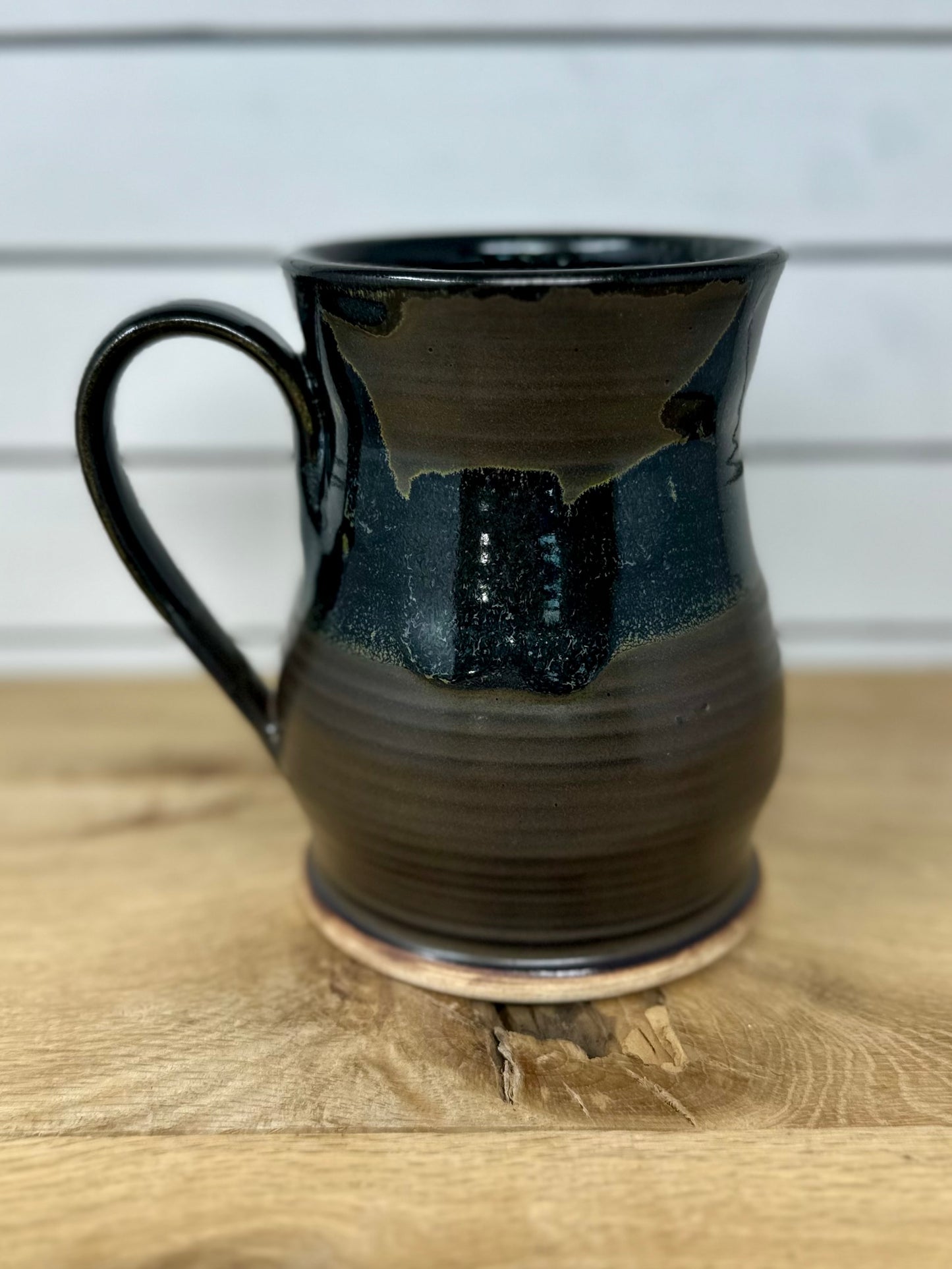 Ceramic Mug in Oil Spot