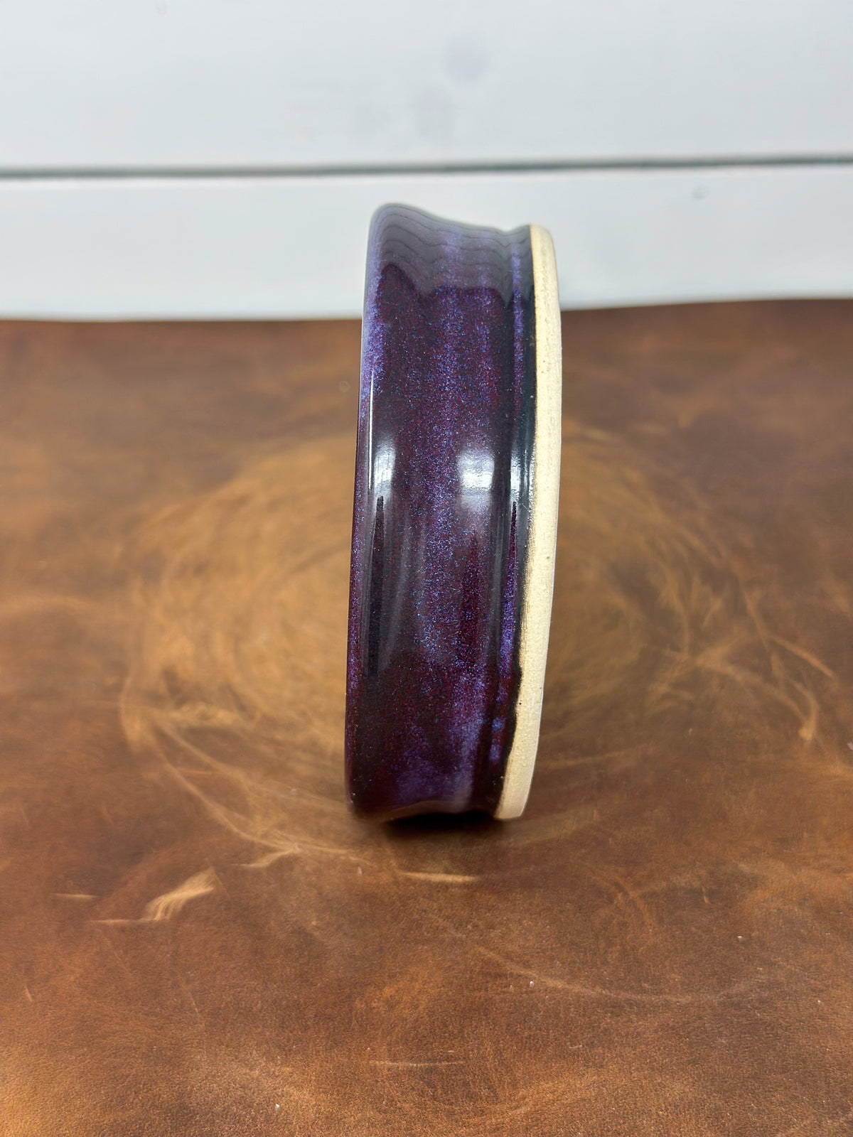 Deep Purple Ceramic Garlic Grater