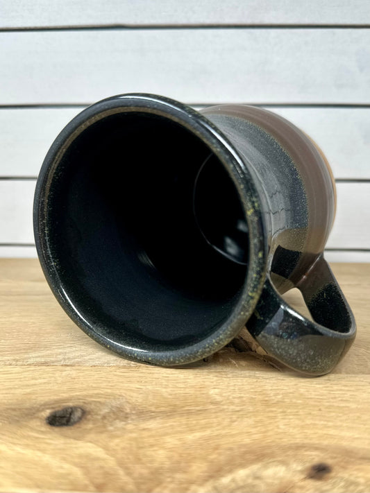 Ceramic Mug in Oil Spot