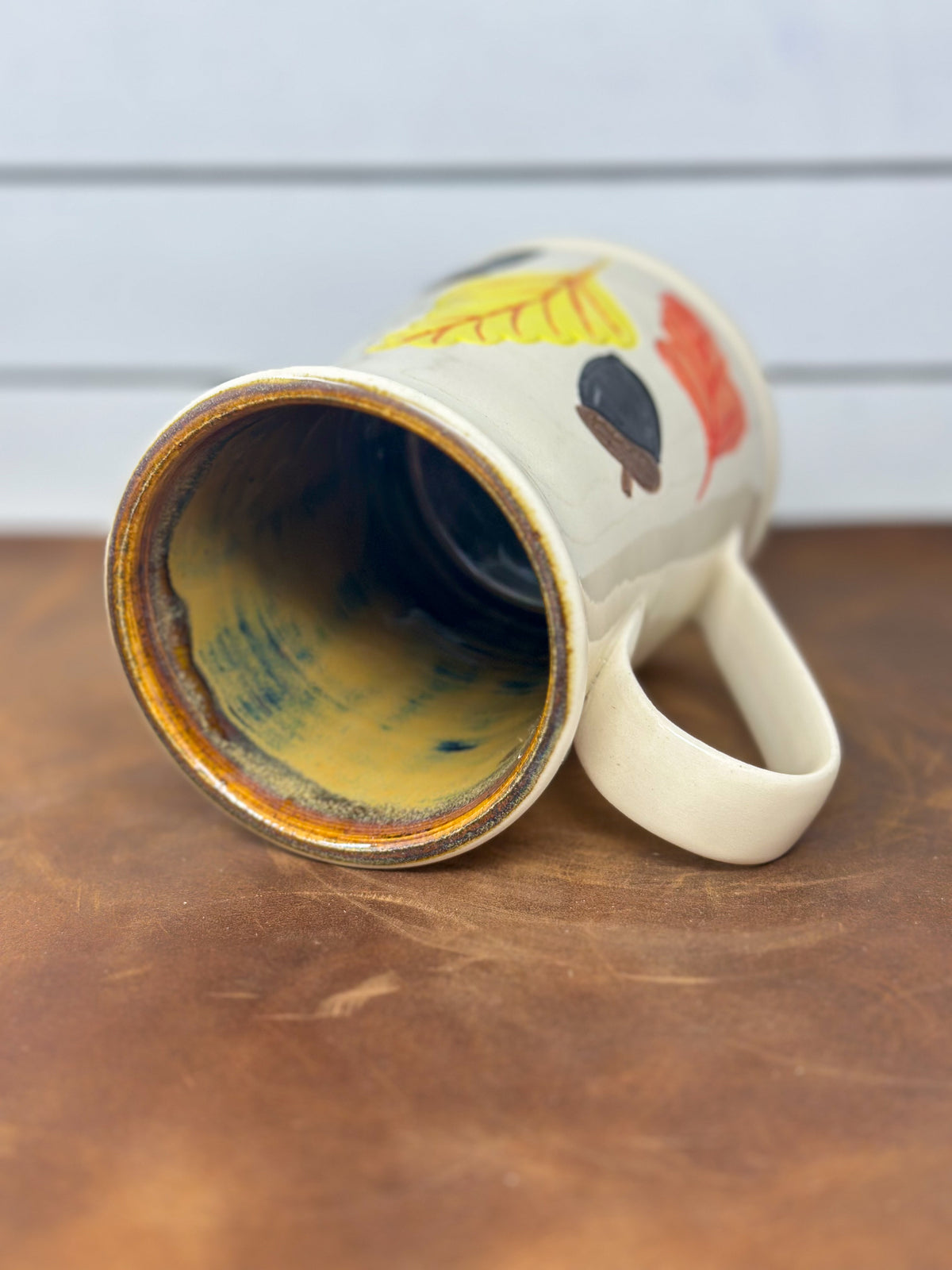 Fall Leaves and Acorns Mug