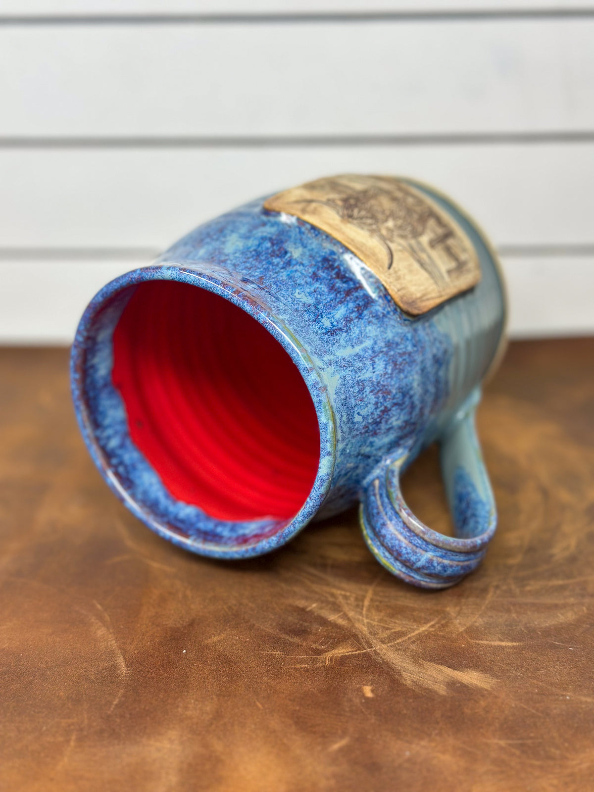Highland Cow Red Sea Medallion Mug