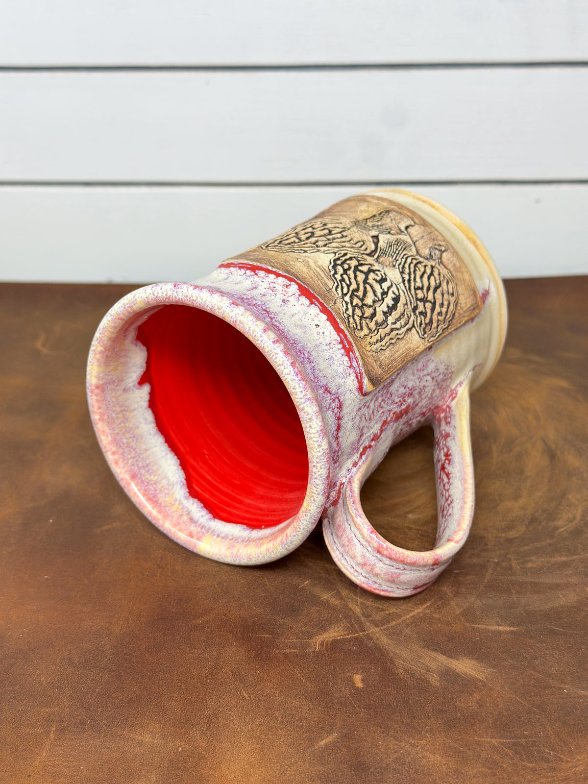 Morel Mushroom Medallion Mug