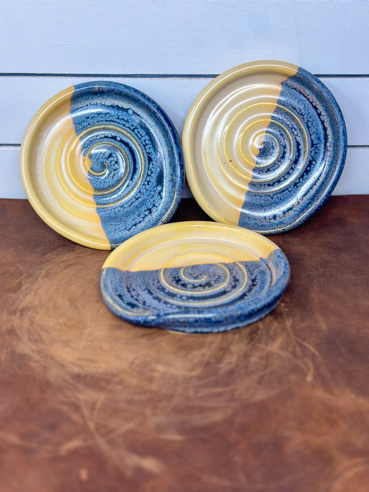 Blue Surf Spoon Rest