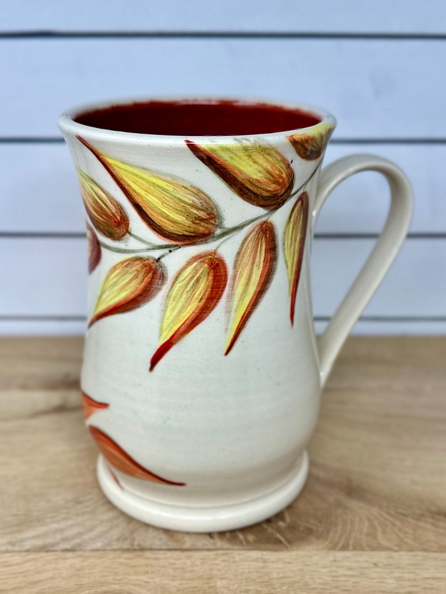 Fall Leaves Ceramic Mug