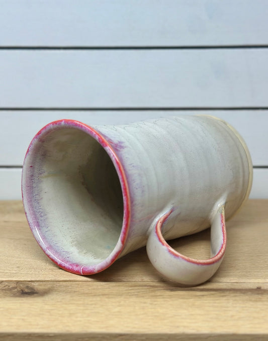 Ceramic Mug in Red Sky