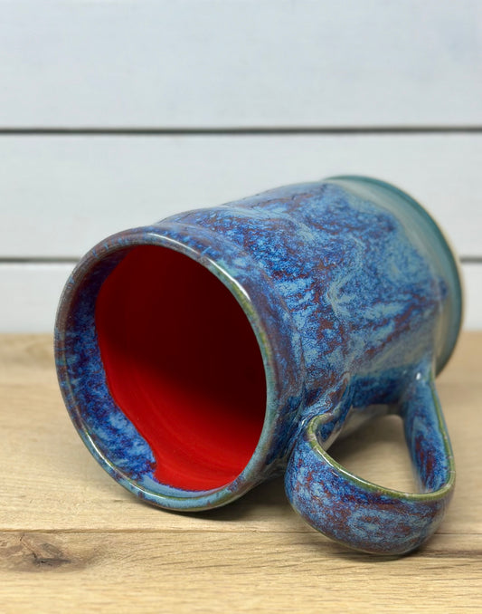 Ceramic Mug in Red Sea
