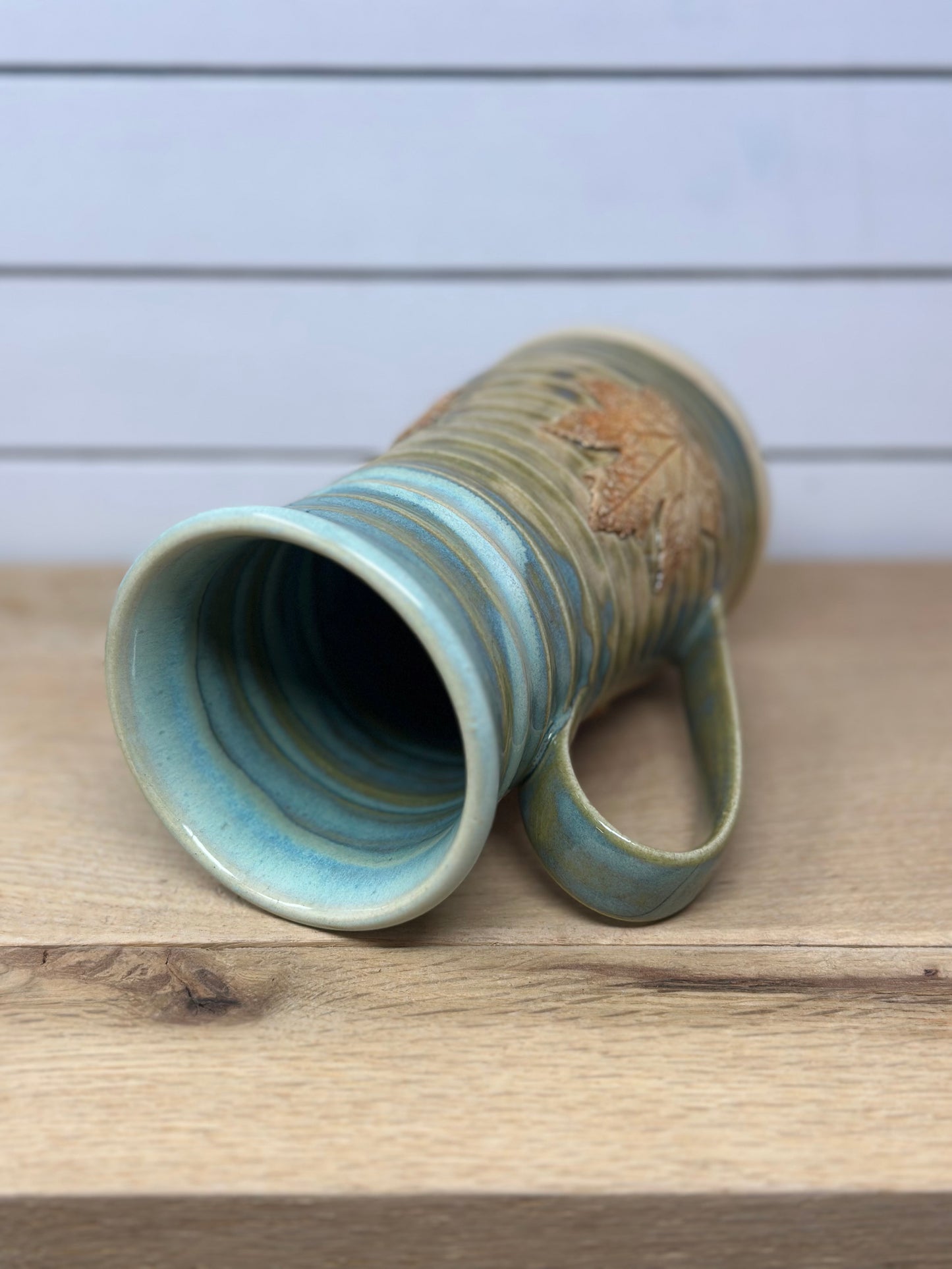 Autumn Leaf Logo Mug