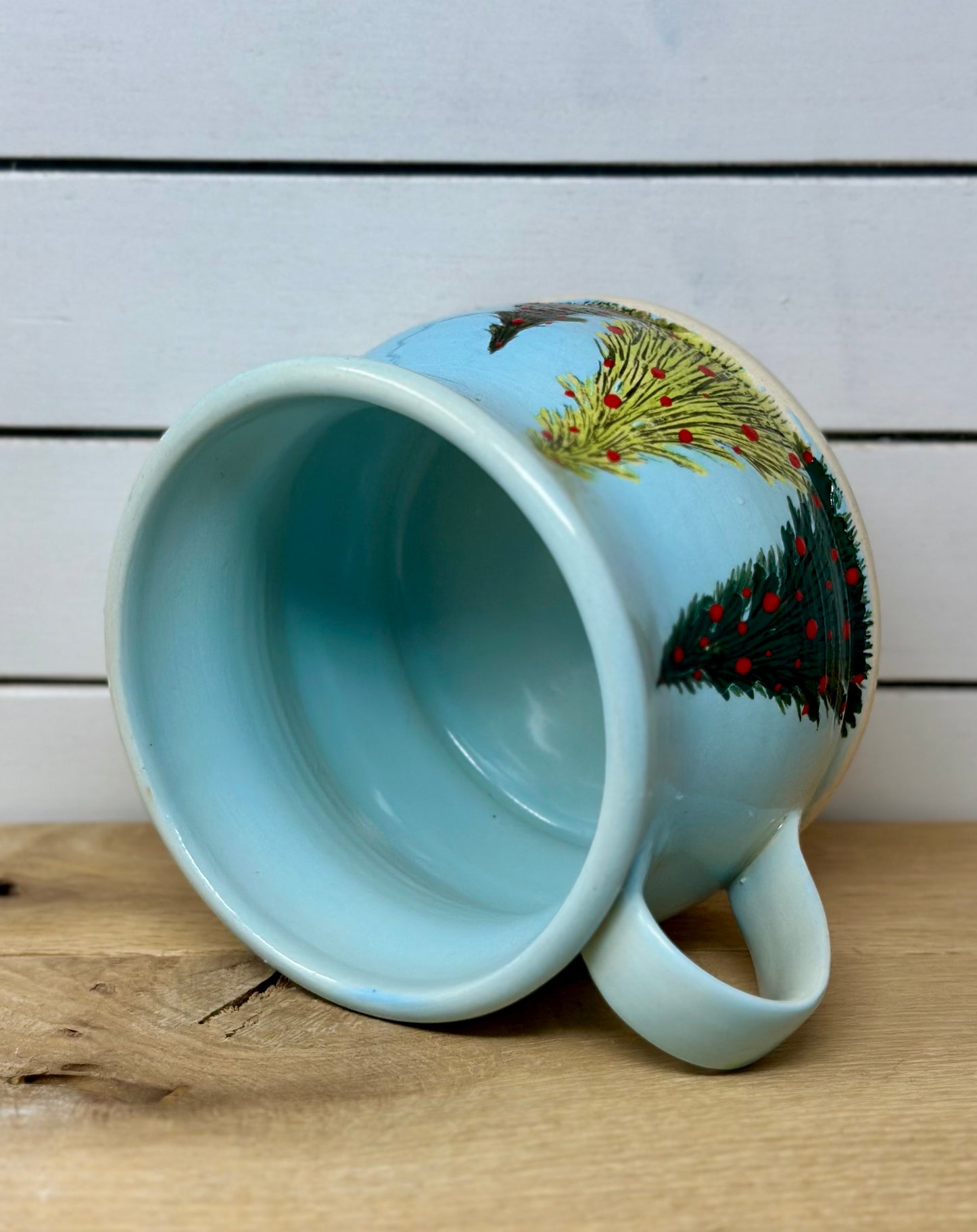 3 Christmas Trees Soup Mug
