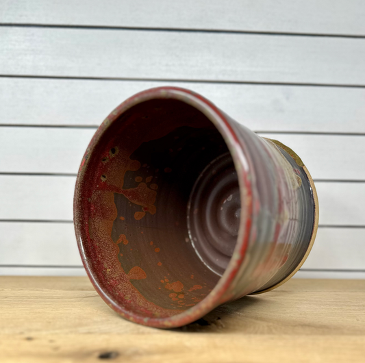 Large Utensil Crock - Lava image 1