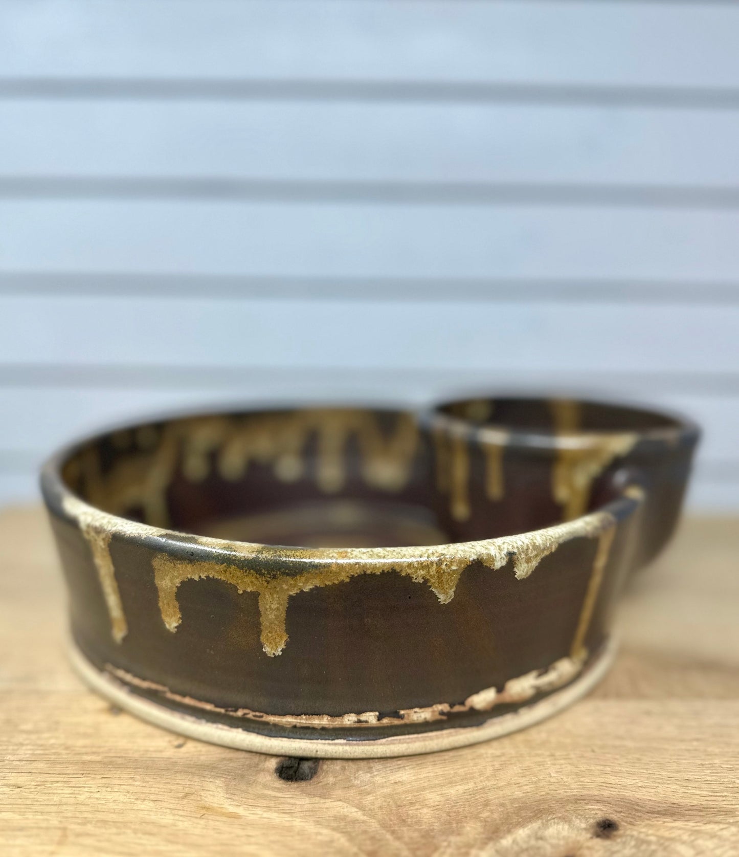Chip & Dip Bowl - Mocha Bronze image 1