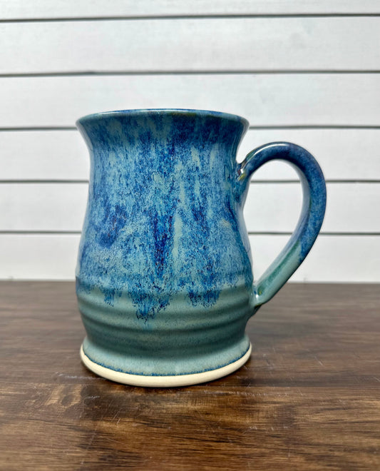 Ceramic Mug with Snowman Logo - Red Sea image 1