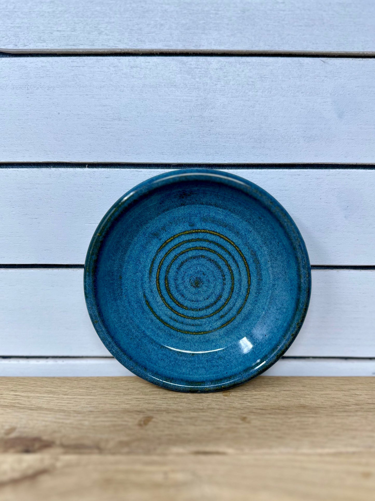 Round Ceramic Ring Dish - Mediterranean image 0