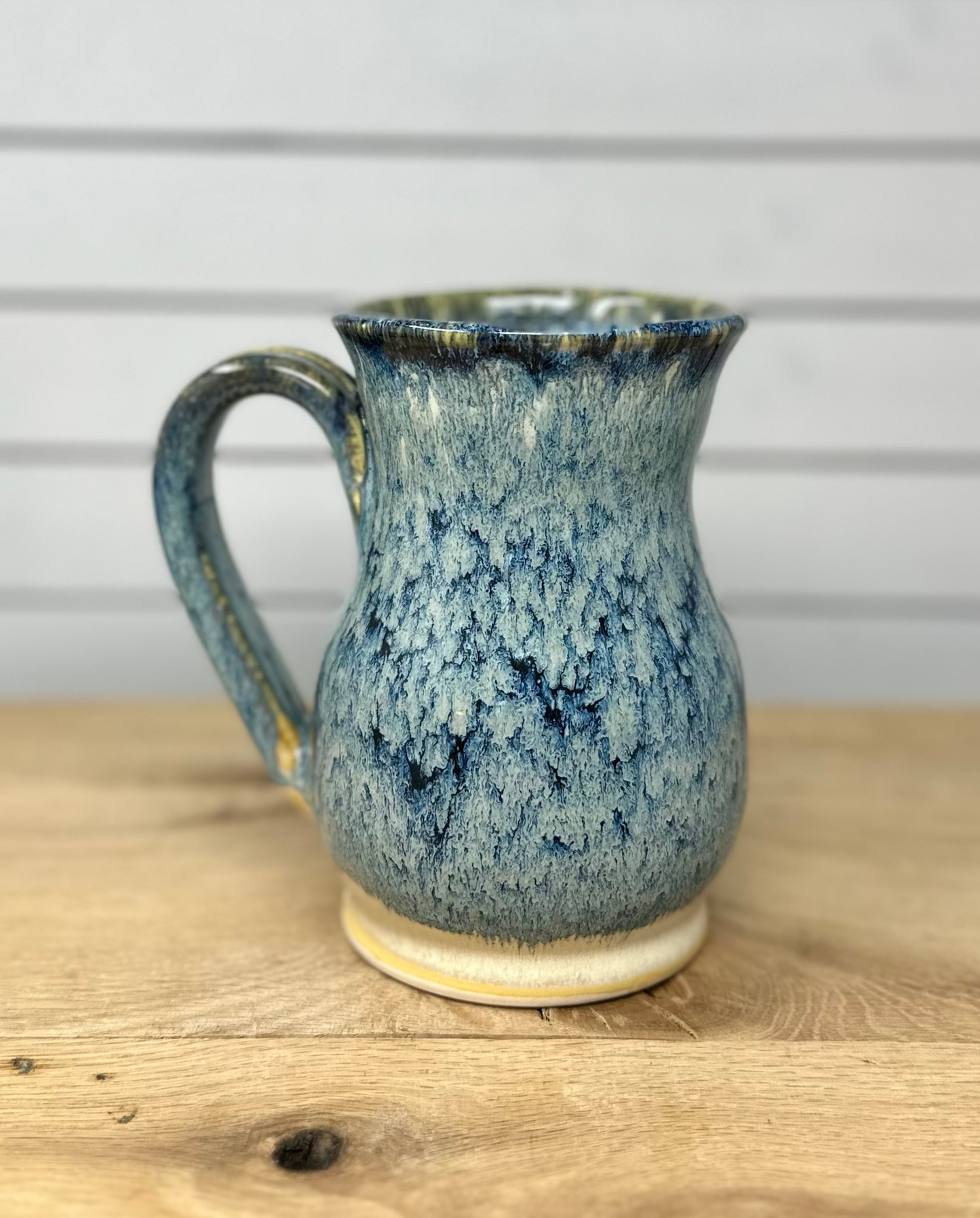 Ceramic Mug - Blue Surf with White Liner image 0