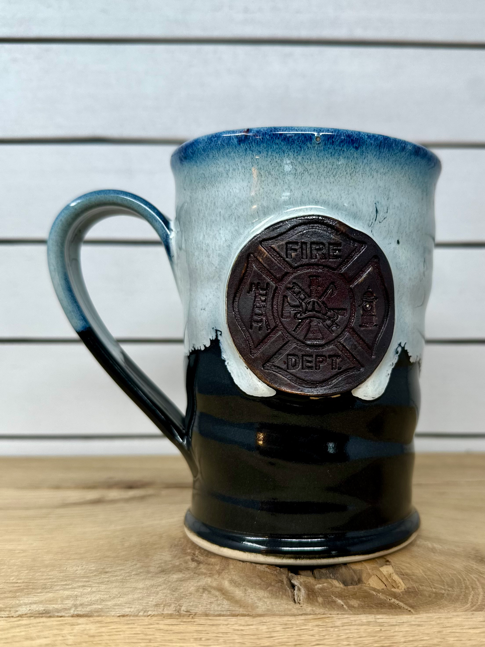 Ceramic Mug with Firefighter Logo image 0