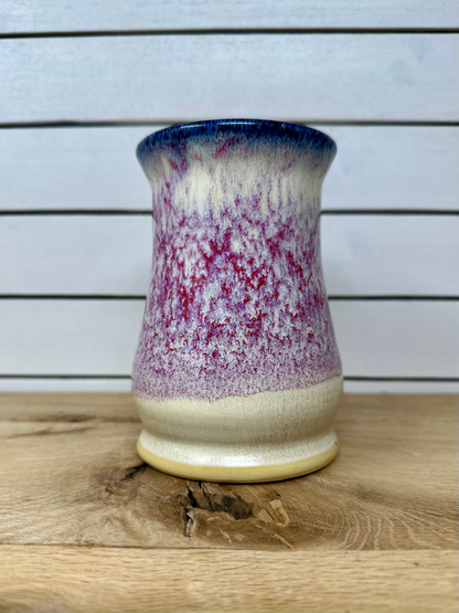 Medium Vase - Strawberry Shortcake with Black Liner image 0