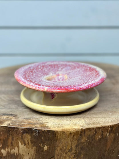 Pedestal Soap Dish with Drainage