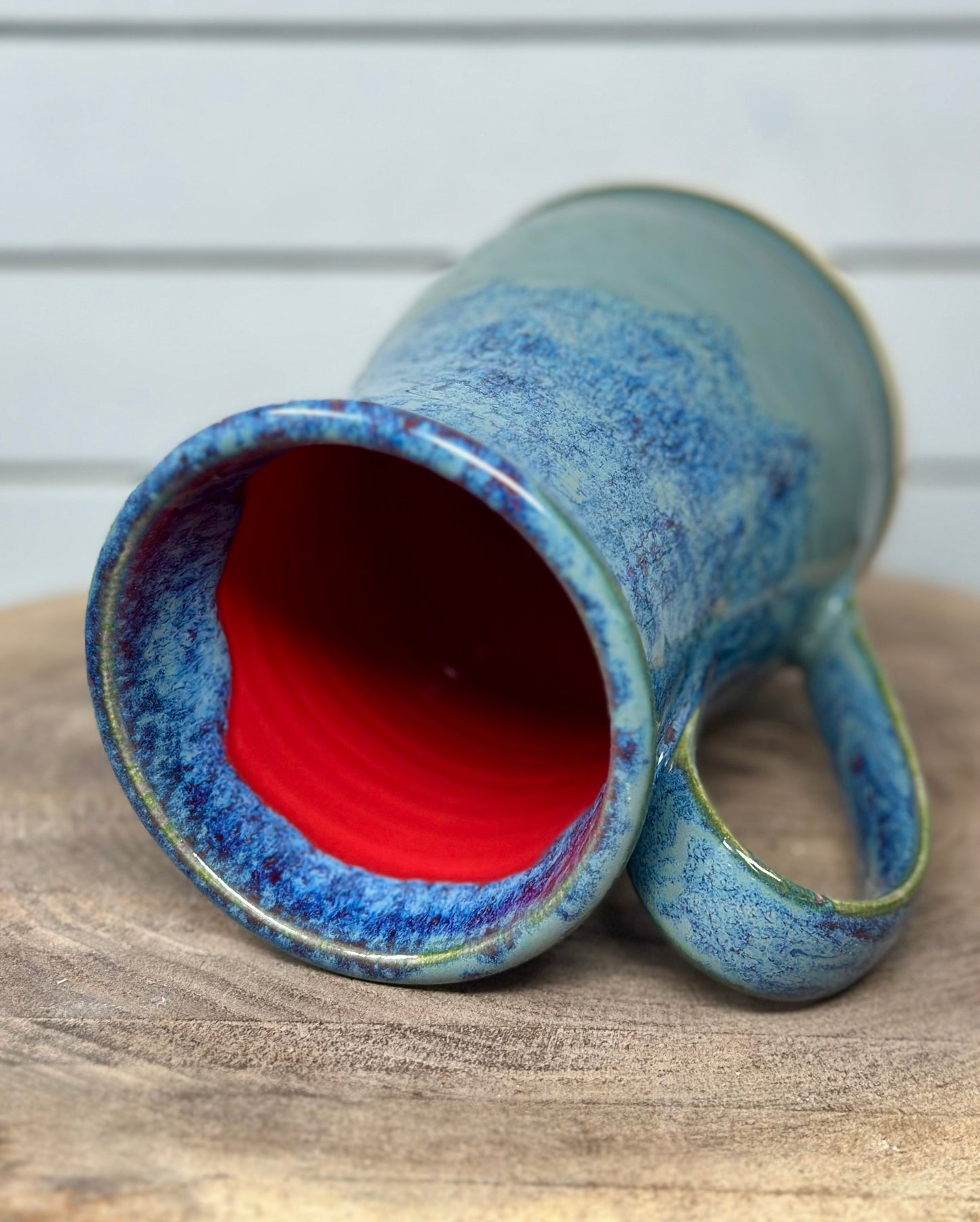 Ceramic Mug in Red Sea
