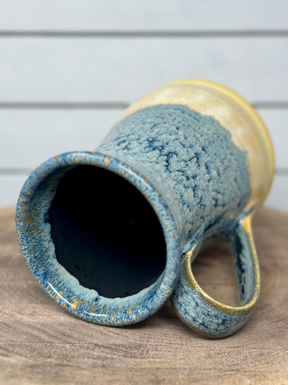 Ceramic Mug in Blue Surf