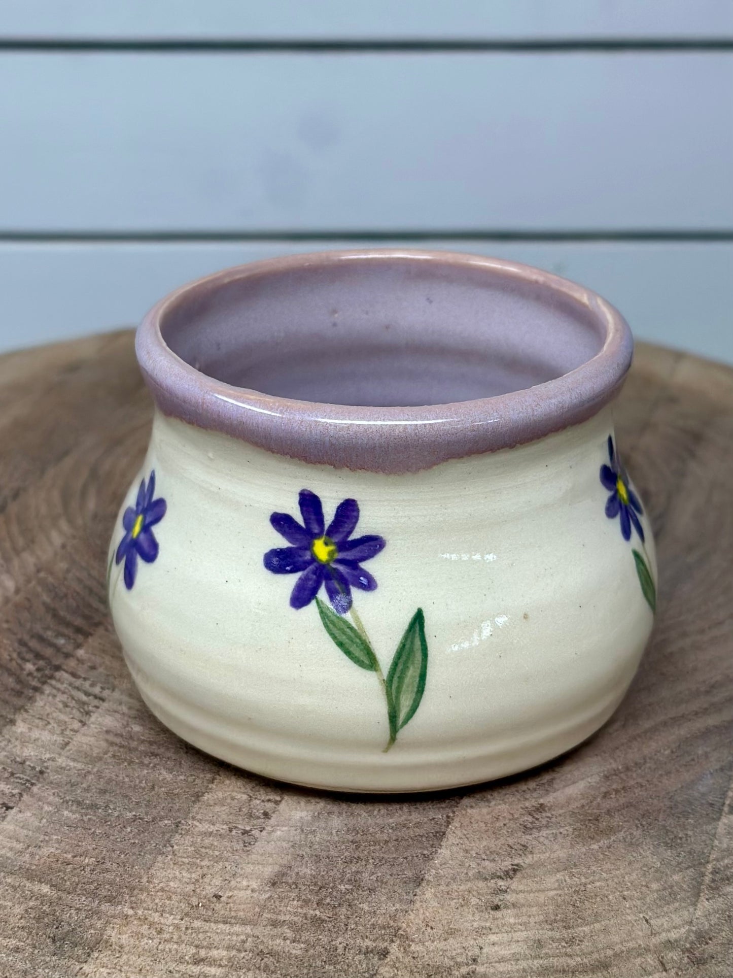Hand Painted Succulent Vessel
