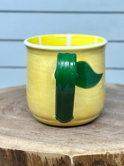 Hand Painted Lemon Mug