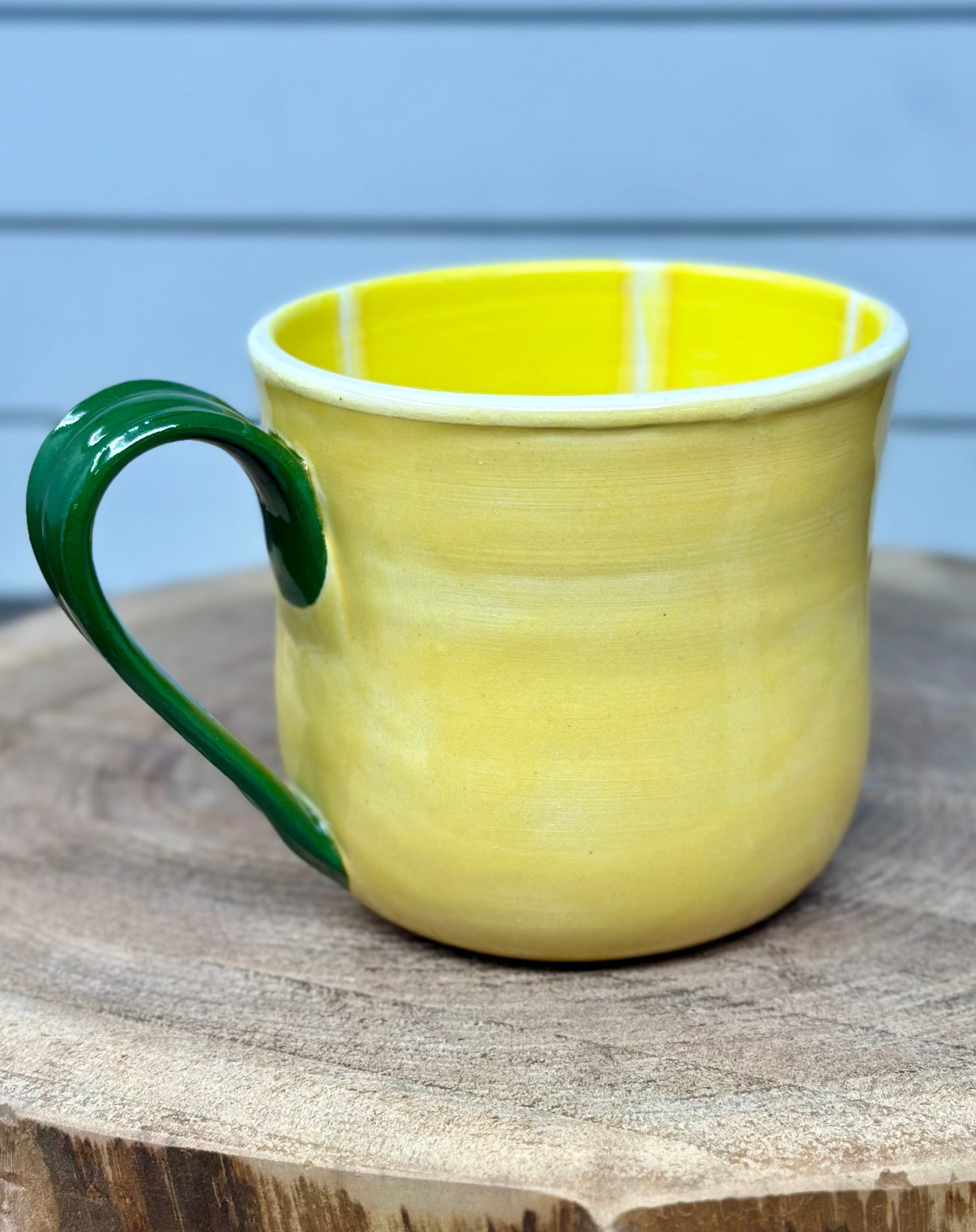 Hand Painted Lemon Mug