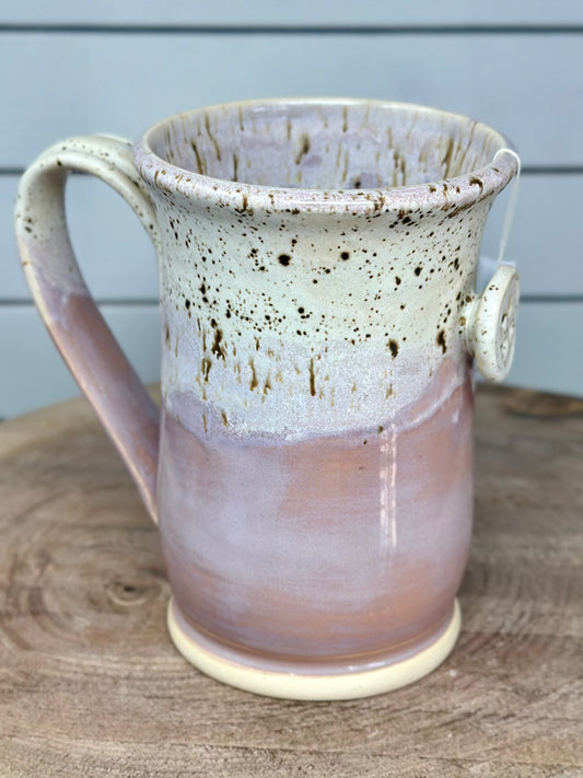 Ceramic Button Tea Mug