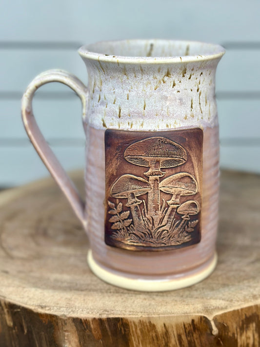 Ceramic Mushrooms Logo Mug