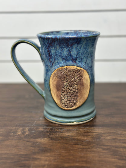 Pineapple Logo Mug - Red Sea Glaze