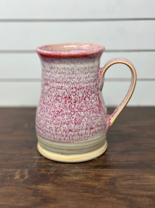 Bigfoot Medallion Logo Mug in Strawberry Shortcake Glaze