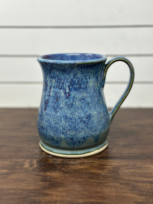 Arsenic Logo Mug in Red Sea Glaze