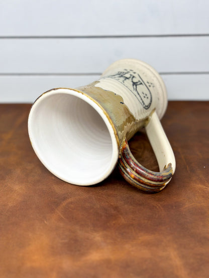 Sauropod Dinosaur Stoneware Mug