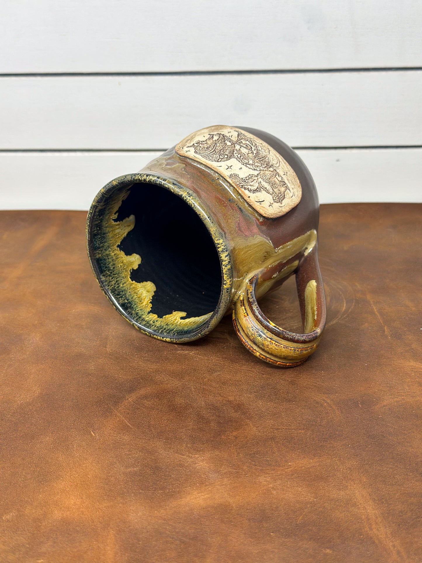 Dumpster Fire Response Team Medallion Mug