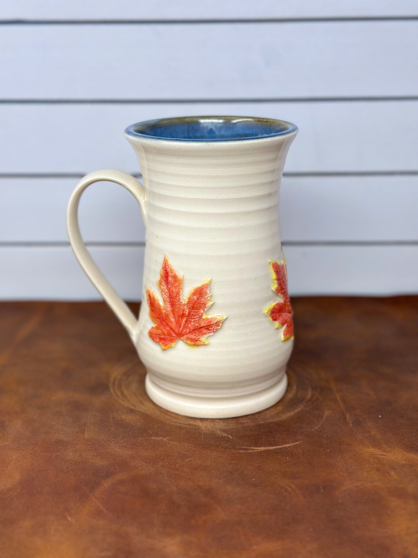 Autumn Maple Leaf Ceramic Mug
