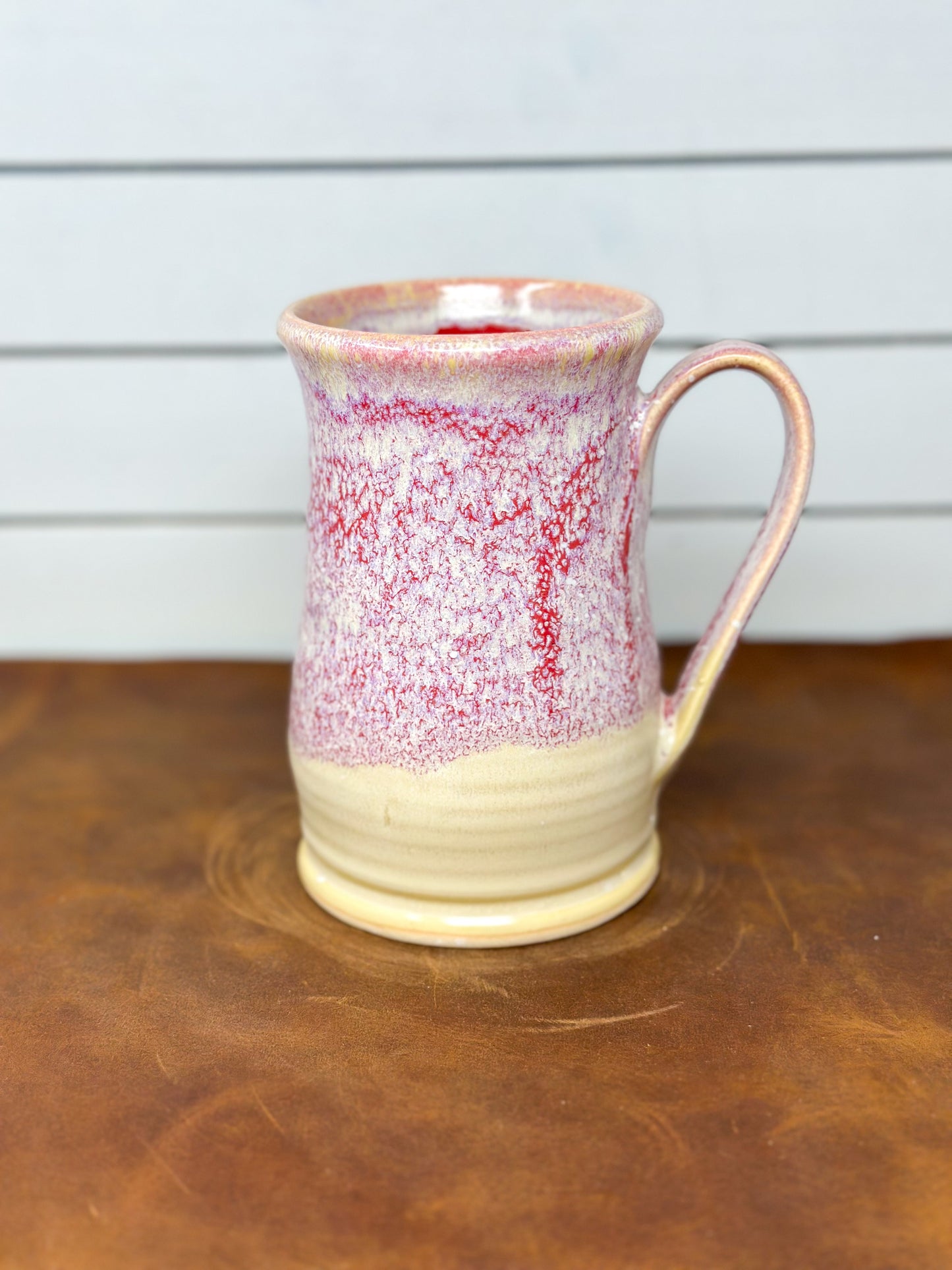 Mushroom & Fern Medallion Ceramic Mug