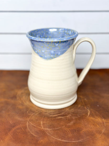 Purple Wildflower Ceramic Mug